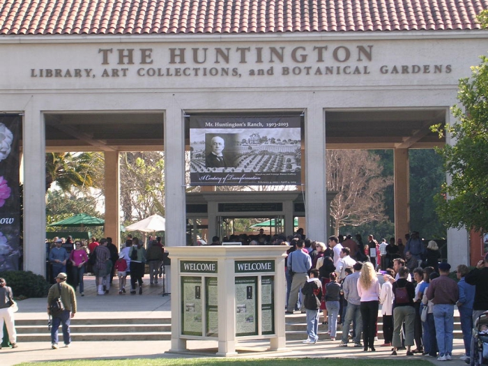 Библиотека, ботанический сад и галерея Хантингтона