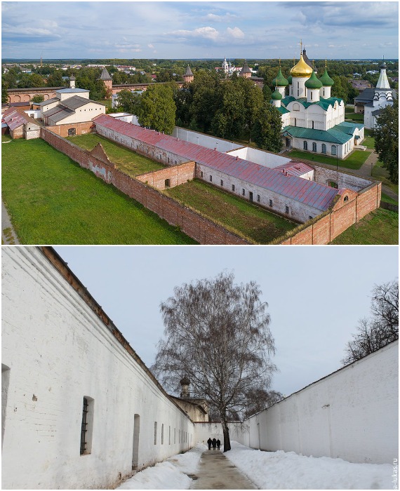 Тюремный корпус на территории Спасо-Евфимиев мужского монастыря в Суздале